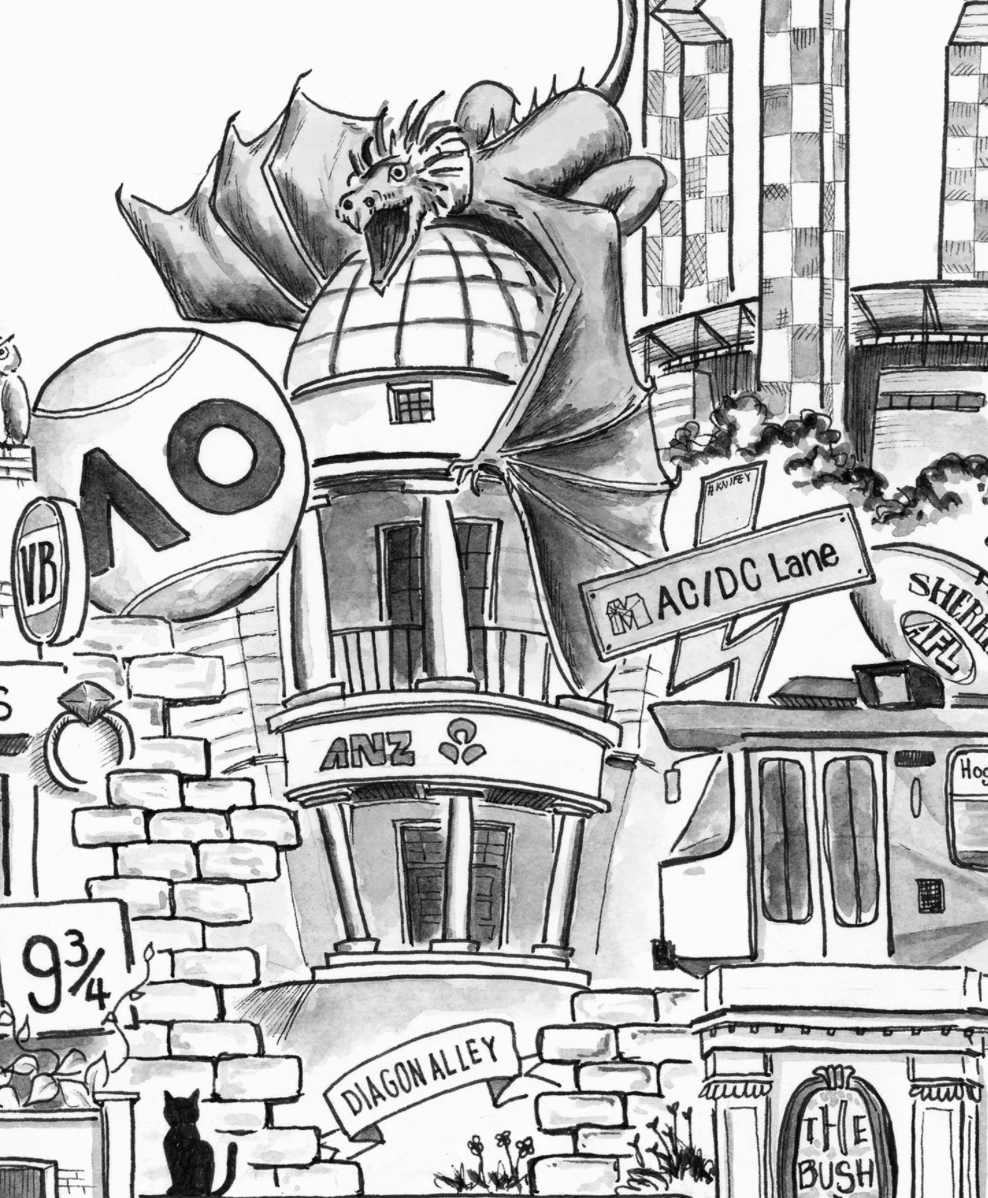 Harry Potter in Naarm/Melbourne 2