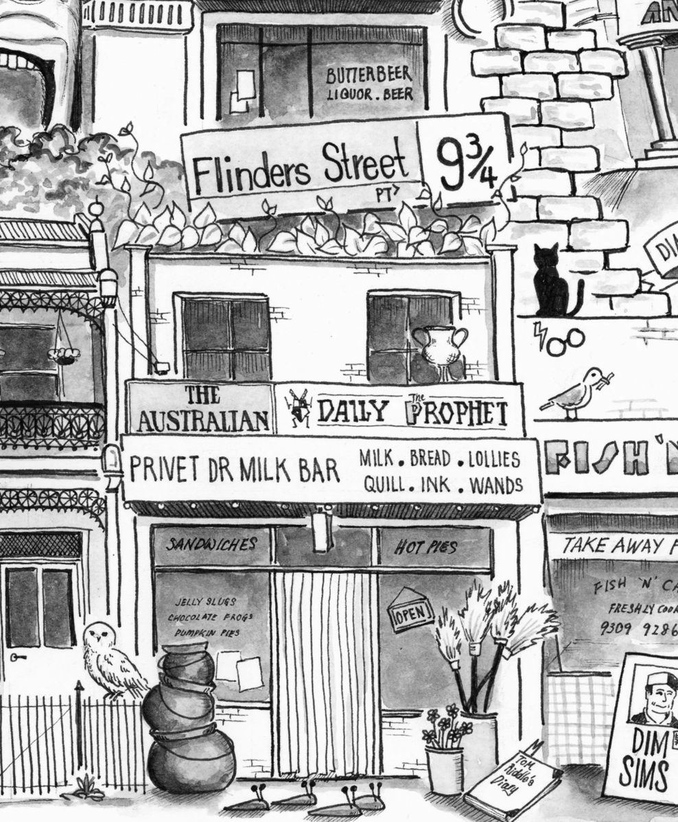 Harry Potter in Naarm/Melbourne 2