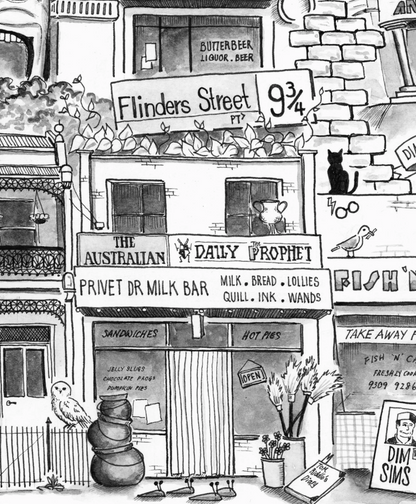 Harry Potter in Naarm/Melbourne 2