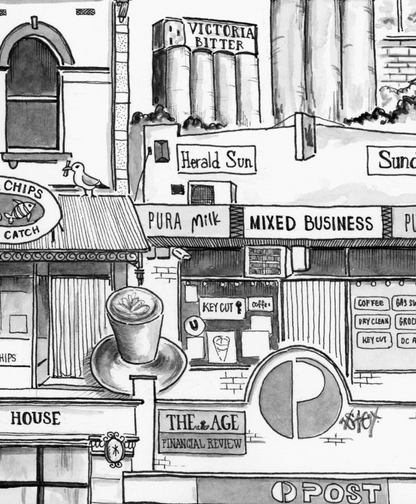 My Melbourne/Naarm (Portrait)